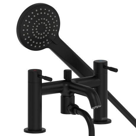 MOLBSMBLK Bristan Molida Black Bath Shower Mixer
