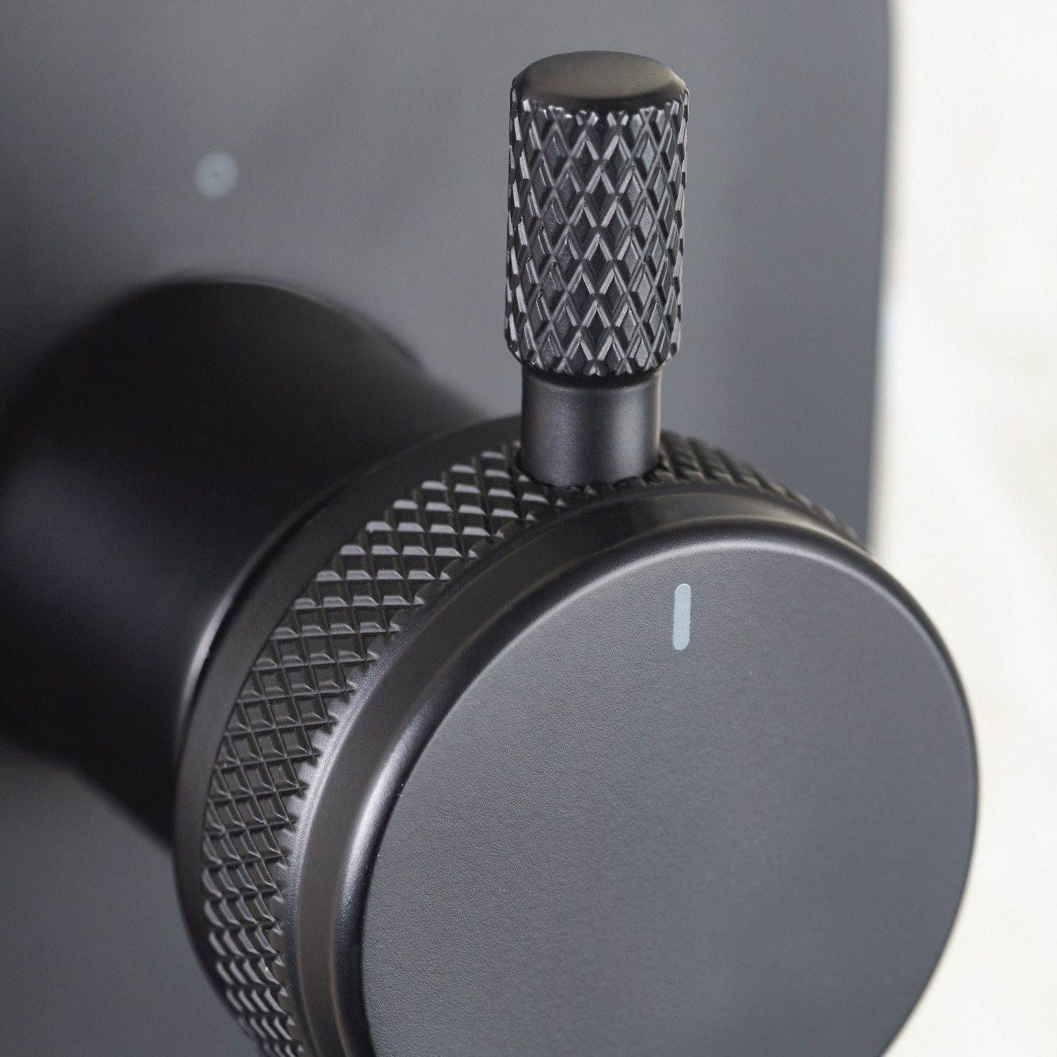 MOLIDABLKSHWRPK2 Bristan Molida Black Thermostatic Shower Pack with Fixed Head and Handset Lever Handle Pattern