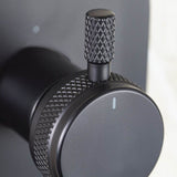 MOLIDABLKSHWRPK2 Bristan Molida Black Thermostatic Shower Pack with Fixed Head and Handset Lever Handle Pattern