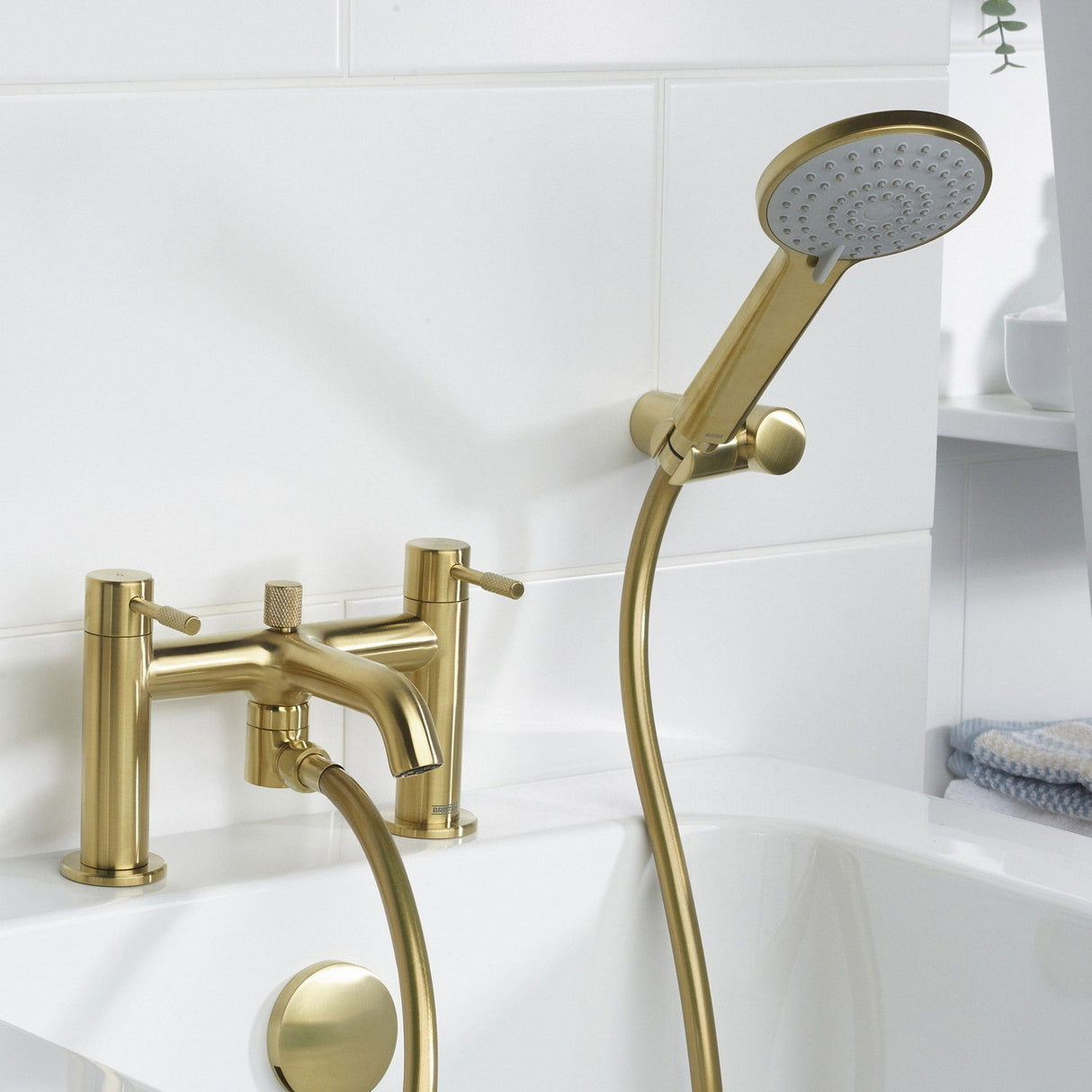 MOLBSMBB Bristan Molida Brushed Brass Bath Shower Mixer Lifestyle