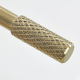 MOLESBASBB Bristan Molida Brushed Brass Eco Start Basin Mixer with Waste Handle Diamond Knurling Pattern