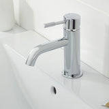 MOLESBASC Bristan Molida Chrome Eco Start Basin Mixer with Waste Bathroom Setting