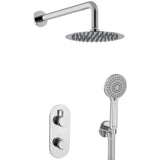 MOLIDASHWRPK2 Bristan Molida Chrome Thermostatic Shower Pack with Fixed Head and Handset