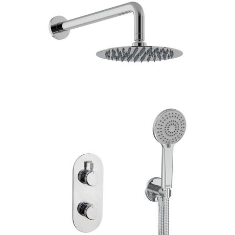 MOLIDASHWRPK2 Bristan Molida Chrome Thermostatic Shower Pack with Fixed Head and Handset