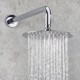 MOLIDASHWRPK2 Bristan Molida Chrome Thermostatic Shower Pack with Fixed Head and Handset Drench Head Close Up