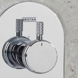 MOLIDASHWRPK2 Bristan Molida Chrome Thermostatic Shower Pack with Fixed Head and Handset Lever Handle Pattern