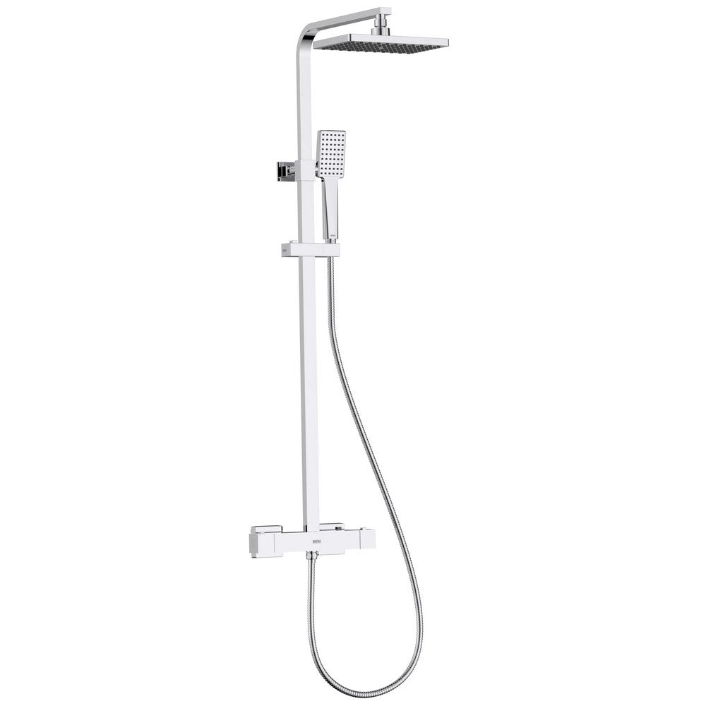Bristan Napoli Adjustable Thermostatic Rigid Riser Bar Shower in Chrome