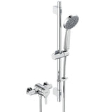Bristan Onza Thermostatic Exposed Shower Valve with Riser Kit in Chrome