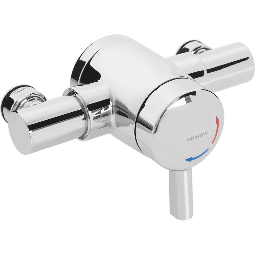 Bristan Opac Exposed Thermostatic Shower Valve in Chrome