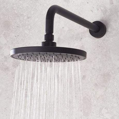 Bristan Prism Concealed Shower Pack with Fixed Head and Handset in Matt Black lifestyle 2