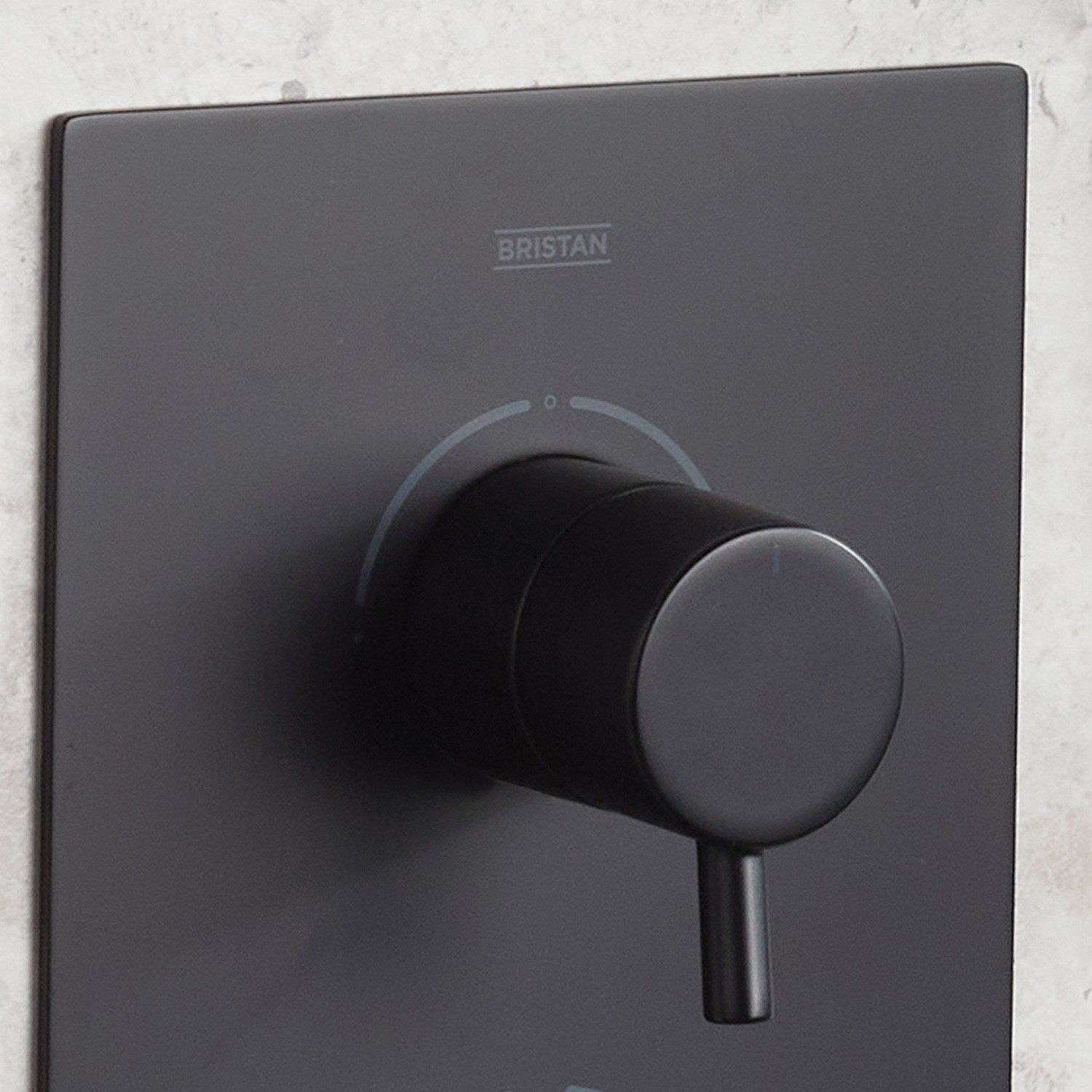Bristan Prism Concealed Shower Pack with Fixed Head and Handset in Matt Black lifestyle 4