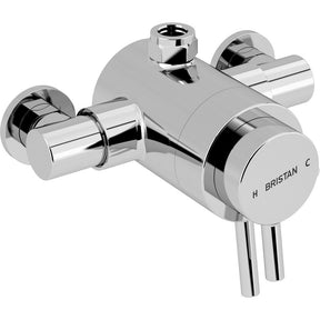 PM2CSHXTVOC Bristan Prism Exposed Concentric Top Outlet Chrome Shower Valve