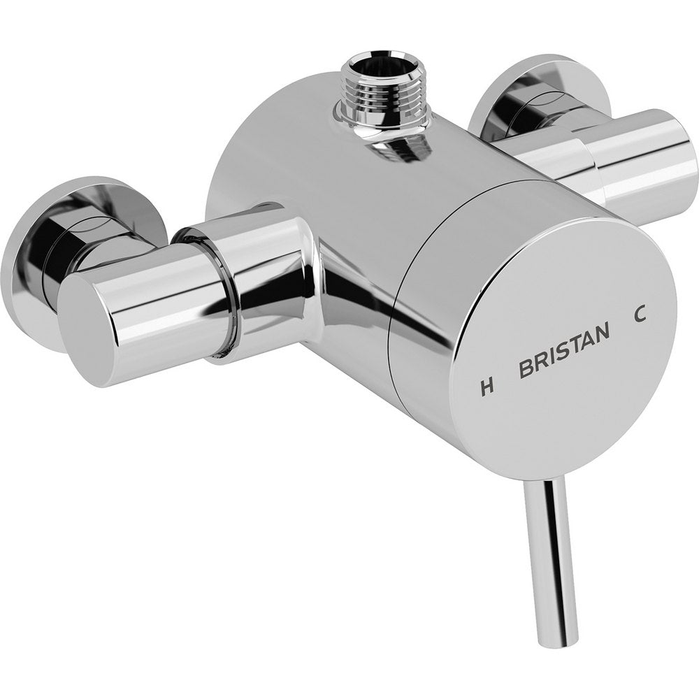 Bristan Prism Exposed Single Control Top Outlet Shower Valve