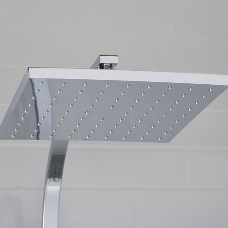 Bristan Qubo Thermostatic Bar Shower with Rigid Riser in Chrome lifestyle 6