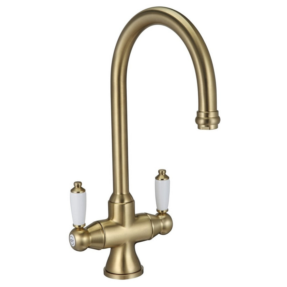 RSSNKEFBB Bristan Renaissance Easyfit Sink Mixer in Brushed Brass