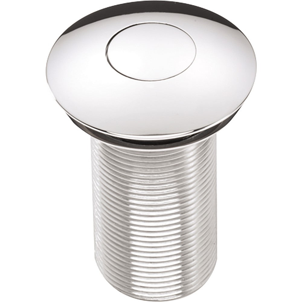 WBASIN09C Bristan Round Unslotted Push Basin Waste in Chrome