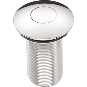 WBASIN09C Bristan Round Unslotted Push Basin Waste in Chrome