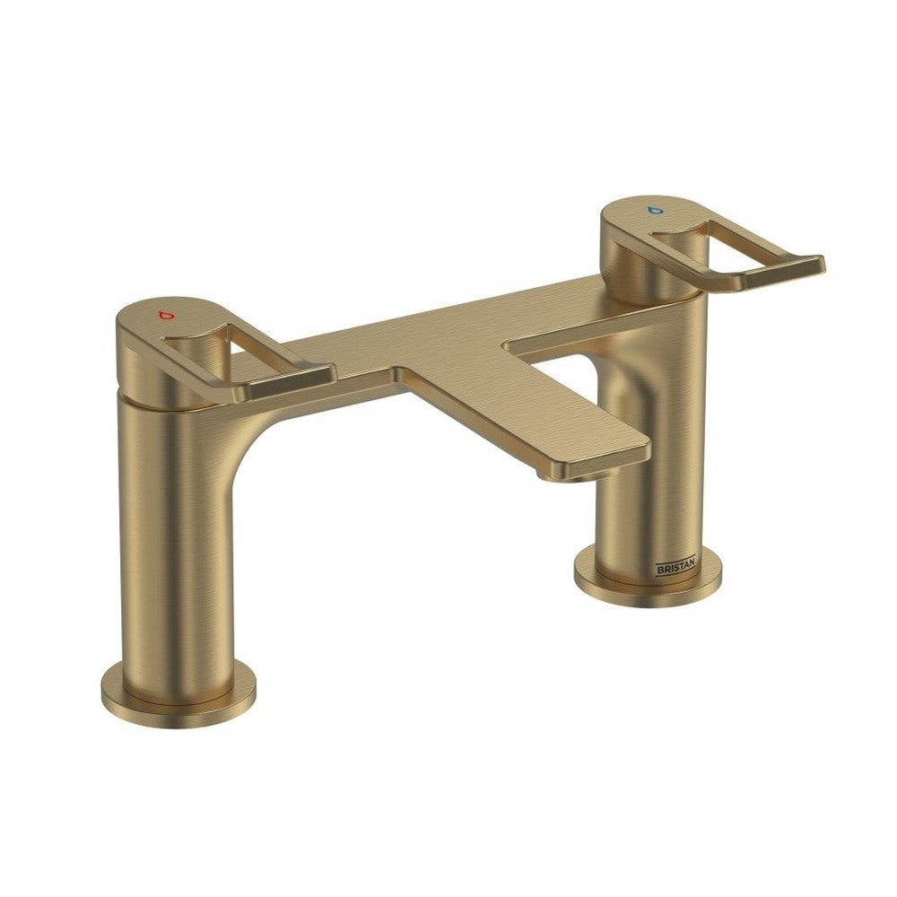 SAFBFBB Bristan Saffron Bath Filler in Brushed Brass