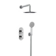 Bristan Saffron Concealed Dual Control Two Outlet Shower Pack in Chrome