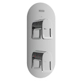 SAFSHCVOC Bristan Saffron Concealed Thermostatic Single Outlet Shower Valve