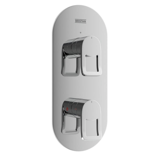 SAFSHCVOC Bristan Saffron Concealed Thermostatic Single Outlet Shower Valve