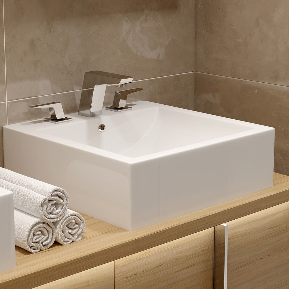 SAI3HBASC Bristan Sail Three Tap Hole Basin Mixer in Chrome Lifestyle