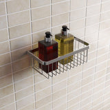 COMPBASK03C Bristan Small Wall Fixed Wire Basket Lifestyle
