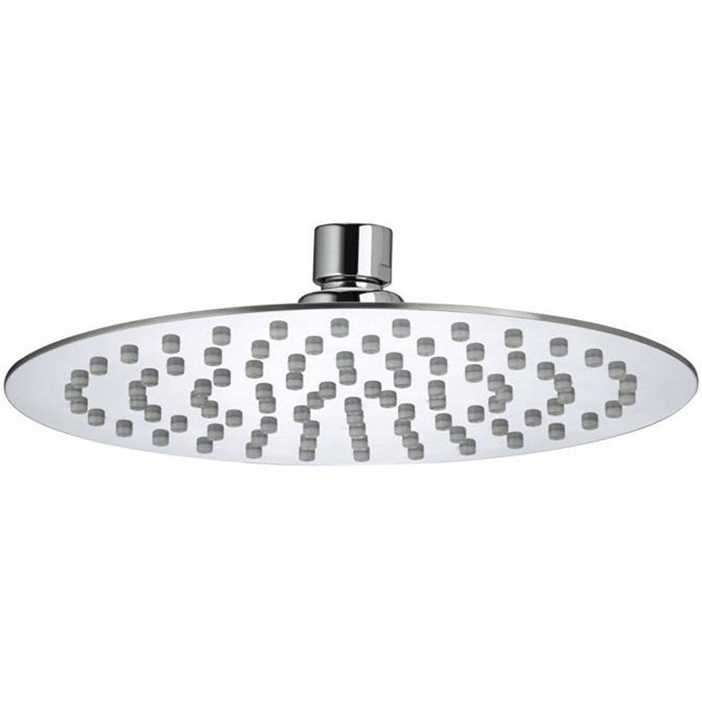 Bristan Stainless Steel Slimline 200mm Round Fixed Shower Head