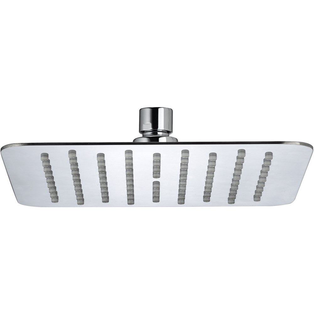 Bristan Stainless Steel Slimline 200mm Square Fixed Shower Head