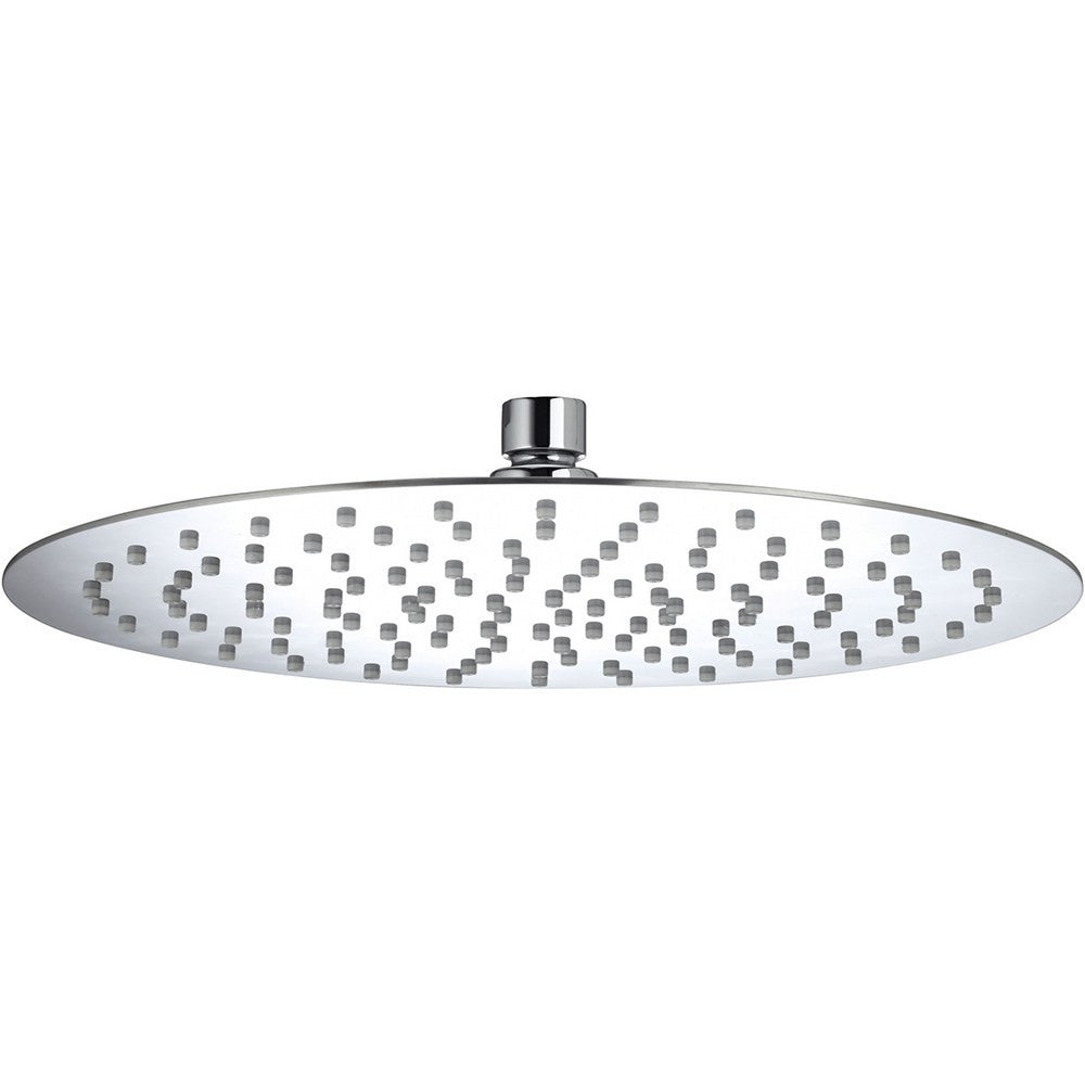 Bristan Stainless Steel Slimline 300mm Round Fixed Shower Head