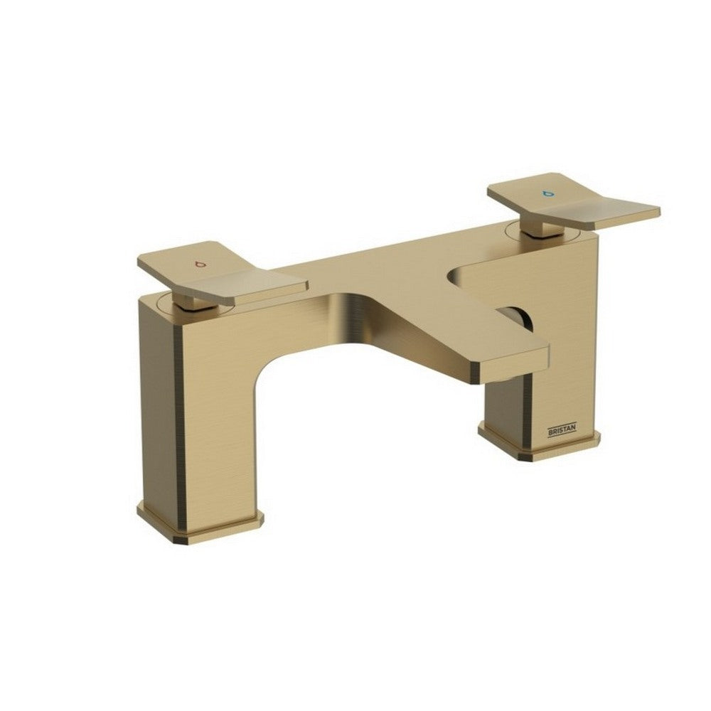 Bristan Tangram Bath Filler in Brushed Brass TANBFBB
