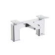 Bristan Tangram Bath Filler in Chrome TANBFC
