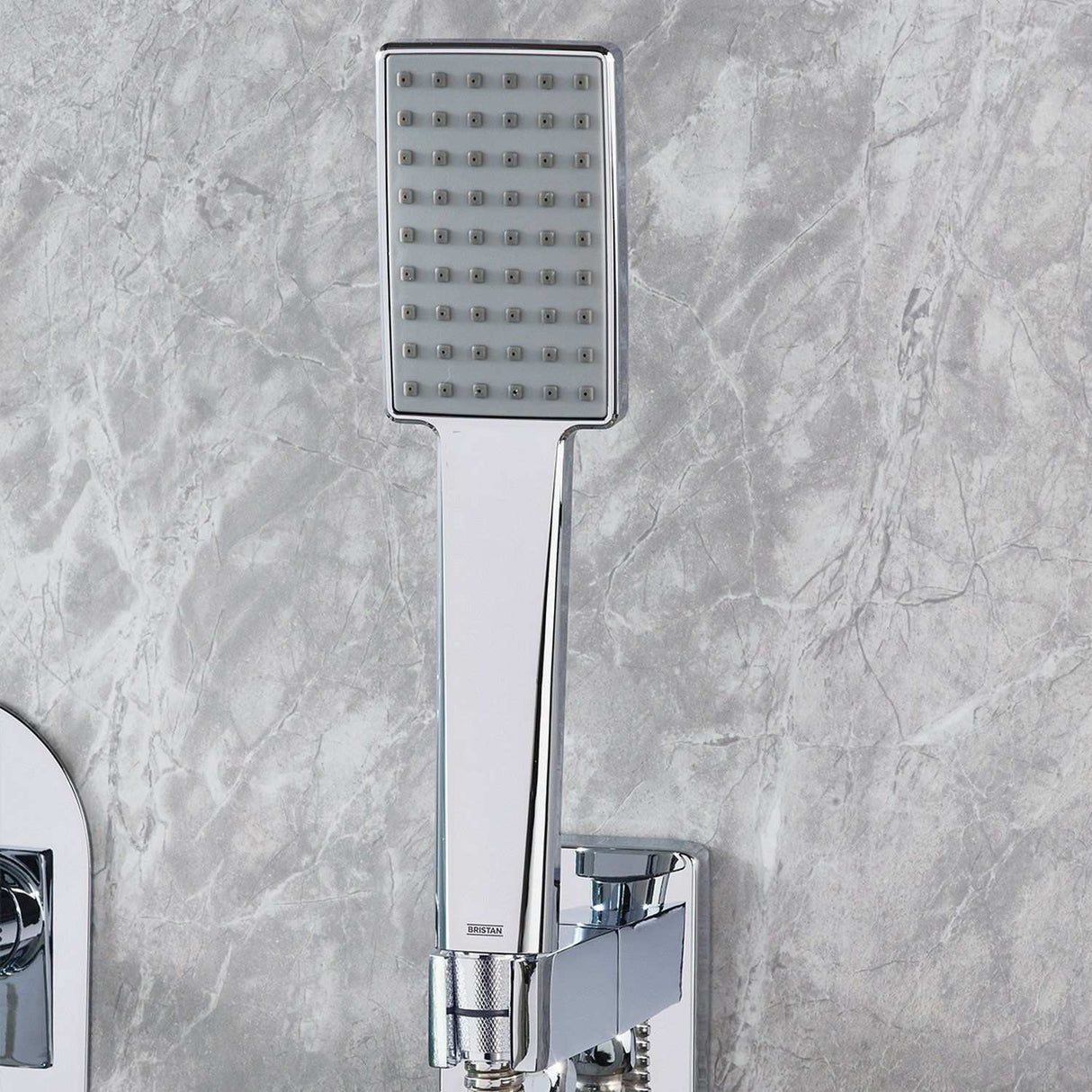 Bristan Tangram Concealed Dual Control Two Outlet Shower Pack in Chrome lifestyle 4