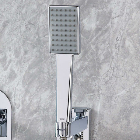 Bristan Tangram Concealed Dual Control Two Outlet Shower Pack in Chrome lifestyle 4