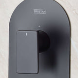 Bristan Tangram Concealed Dual Control Two Outlet Shower Pack in Matt Black lifestyle 4