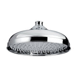 Bristan Traditional 300mm Round Fixed Head in Chrome
