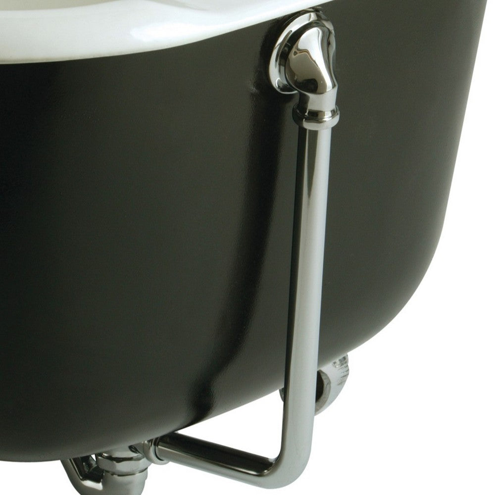 WBATH08C Bristan Traditional Exposed Bath Waste with Overflow in Chrome