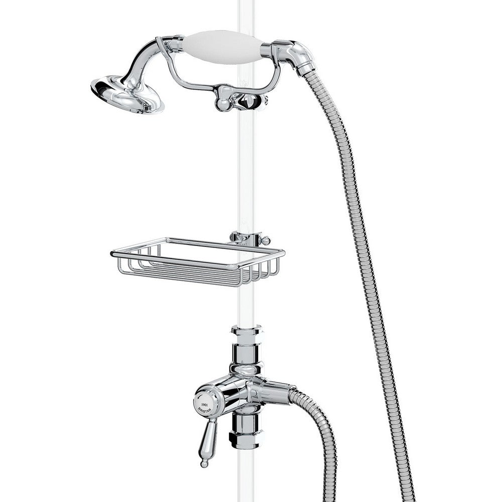 TDSDIVC Bristan Traditional In Line Diverter in Chrome