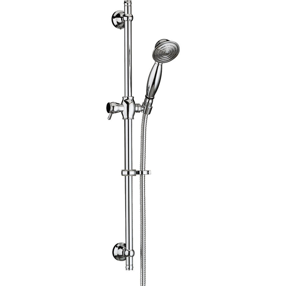 Bristan Traditional Shower Kit with Riser and Single Function Handset