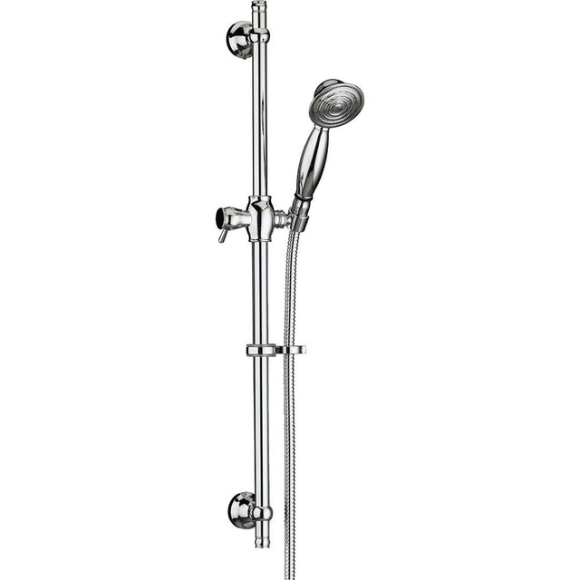 Bristan Traditional Shower Kit with Riser and Single Function Handset