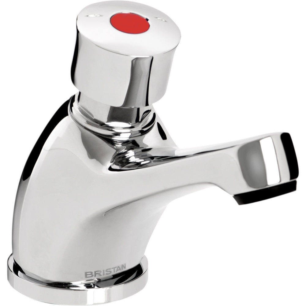 Bristan Utility Timed Flow Single Basin Tap With Flow Regulator