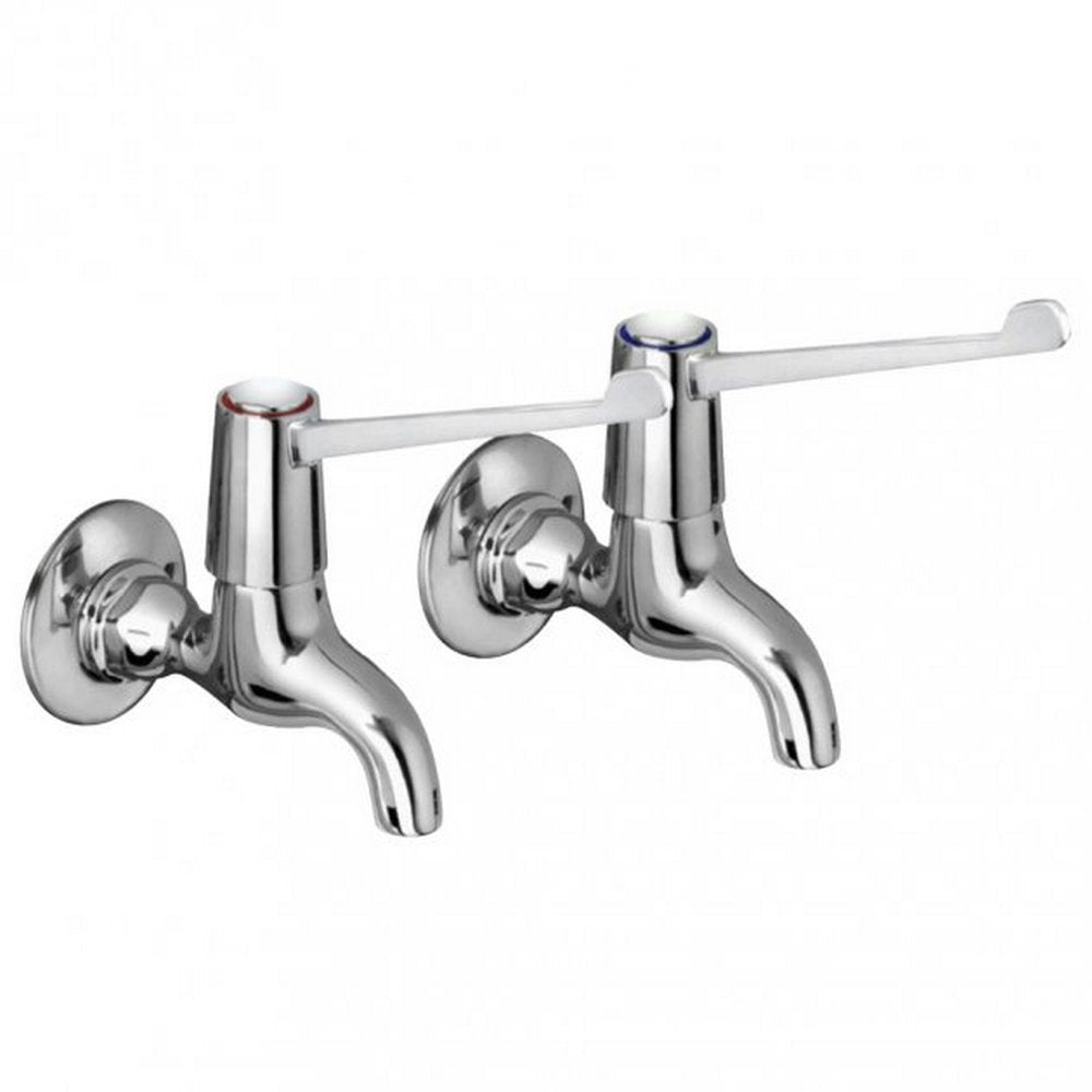Bristan Value Lever Bib Taps With 6 Inch Lever Handles