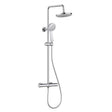 Bristan Zing2 Adjustable Thermostatic Rigid Riser Bar Shower in Chrome