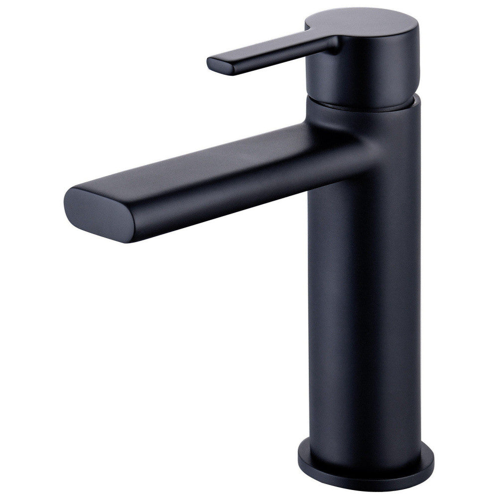 Calvarra Arlow Basin Mixer with Waste in Black