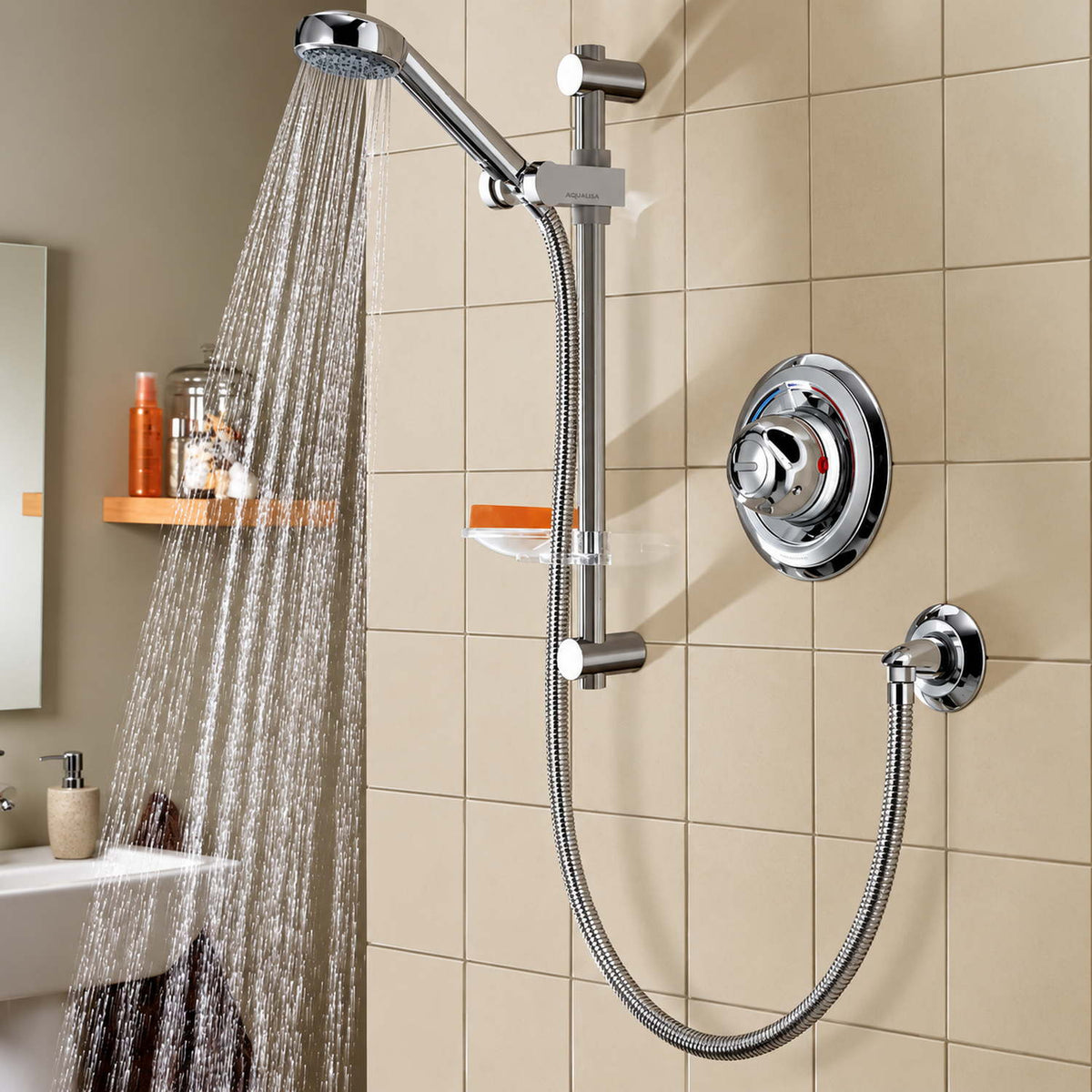 Aqualisa Colt Concealed Mixer Shower with Adjustable Head Lifestyle COLT001CA