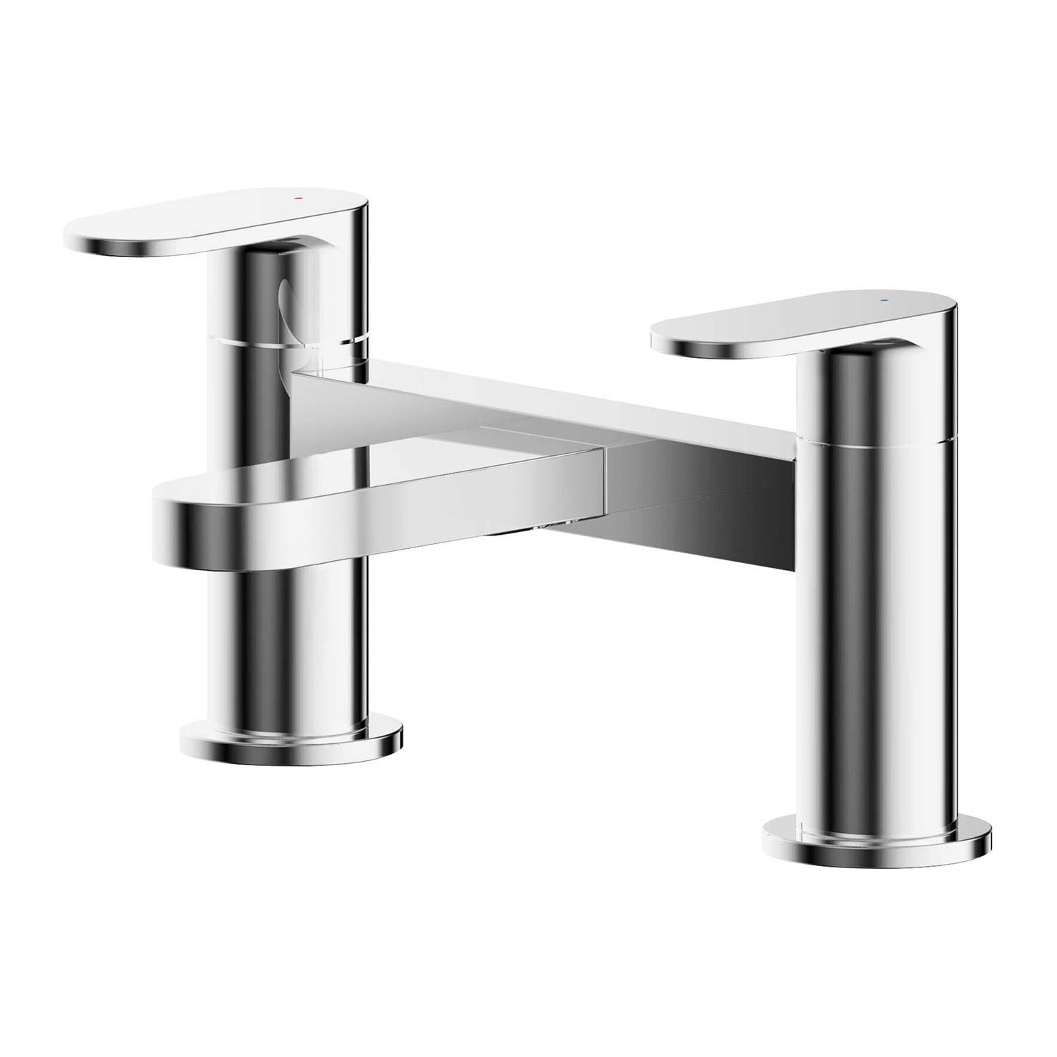 Calvarra Brindle Bath Filler in Chrome