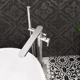 Calvarra Brindle Freestanding Bath Shower Mixer in Chrome lifestyle 2