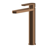 Calvarra Brindle High Rise Mono Basin Mixer in Brushed Bronze