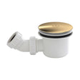 Calvarra Everon 90mm Round Fast Flow Shower Waste in Brushed Brass