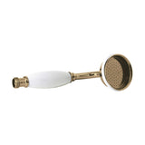 Calvarra Wendon Large Shower Handset in Brushed Brass